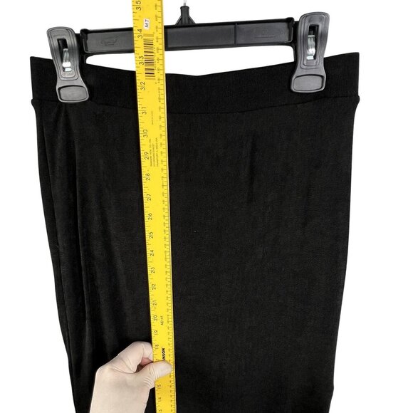 Sincerely Jules NWT Womens L Black Twist-Front Cropped Top Midi-Maxi Skirt Set - Picture 9 of 16